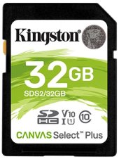Карта памяти Kingston SDHC 32GB C10 UHS-I R100MB/s