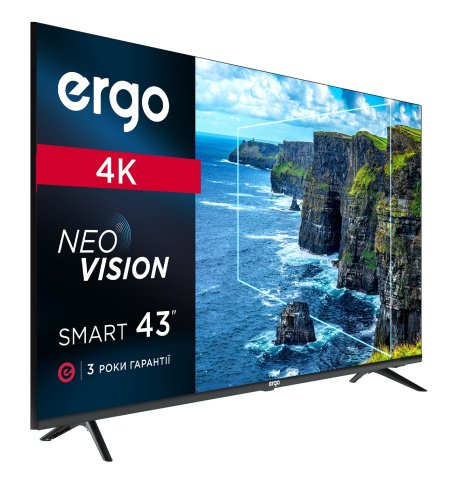 4 - Телевизор Ergo 43DUS6000
