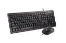 1 - Комплект (клавиатура, мышь) A4Tech KRS-8520D Black