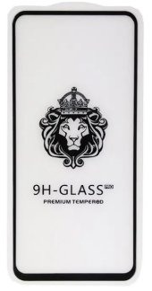 Защитное стекло полный клей LION iPhone XS Max/11 Pro Max Black