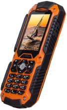 2 - Мобильный телефон Sigma mobile X-treme IT67M Single Sim Black Orange