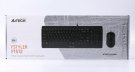 3 - Комплект (клавиатура, мышь) A4Tech F1512 Black