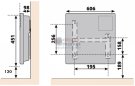 1 - Конвектор Atlantic F17 CMG BL-Meca/M (1000W)