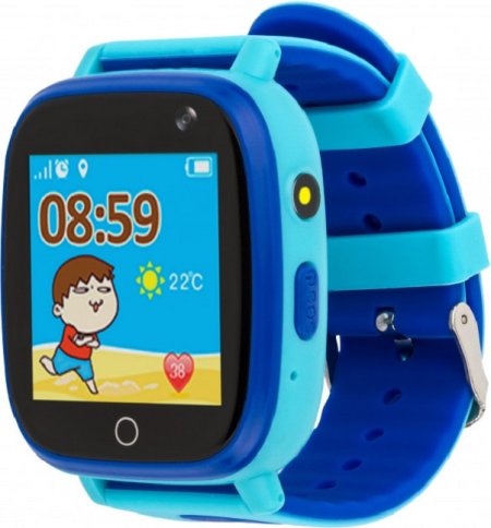 0 - Смарт-часы AmiGo GO001 iP67 Blue