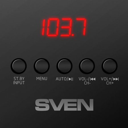 5 - Акустическая система Sven MS-2080 Black