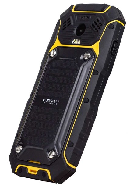 3 - Мобильный телефон Sigma mobile X-treme ST68 Black Yellow