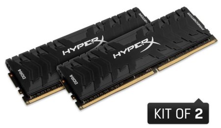 3 - Оперативная память DDR4 2x8GB/4000 Kingston HyperX Predator (HX440C19PB4K2/16)
