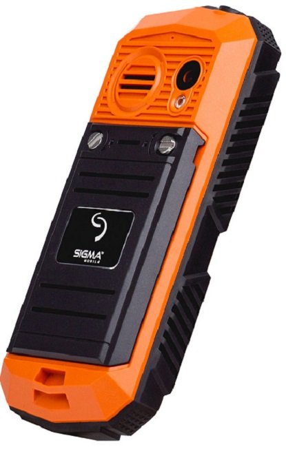 3 - Мобильный телефон Sigma mobile X-treme IT67M Single Sim Black Orange