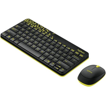 3 - Комплект (клавиатура, мышь) беспроводной Logitech MK240 Black