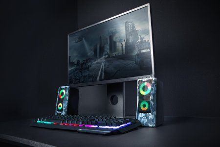 4 - Акустическая система Trust GXT 606 Javv RGB Snow Camo