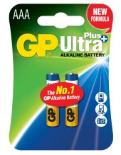 Батарейка GP ULTRA + ALKALINE, 24AUP-U2, LR03, AAA блистер