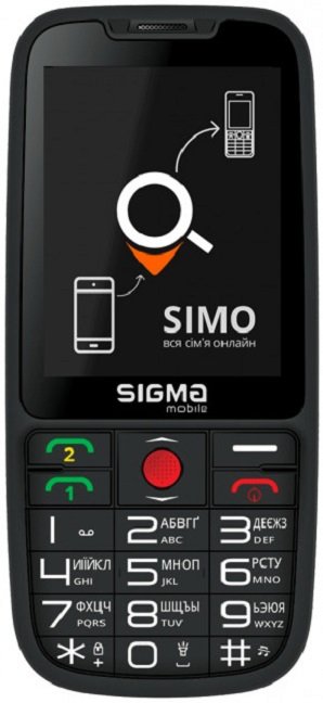 0 - Мобильный телефон Sigma mobile Comfort 50 Elegance3 Dual SIM Black