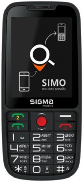 Мобильный телефон Sigma mobile Comfort 50 Elegance3 Dual SIM Black