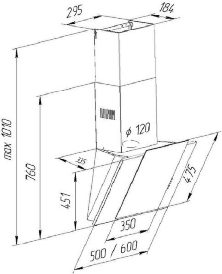 3 - Воздухоочиститель Pyramida NR-MV 60 SYE-26 IX