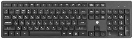 18 - Комплект (клавіатура, миша) бездротовий 2E MK420 Black