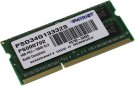 5 - Оперативна пам'ять SO-DIMM 4GB/1333 DDR3 Patriot Signature Line (PSD34G13332S)