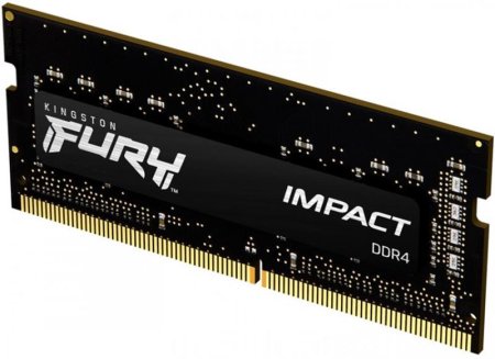1 - Оперативна пам'ять SO-DIMM 16GB/2666 DDR4 Kingston Fury Impact (KF426S15IB1/16)
