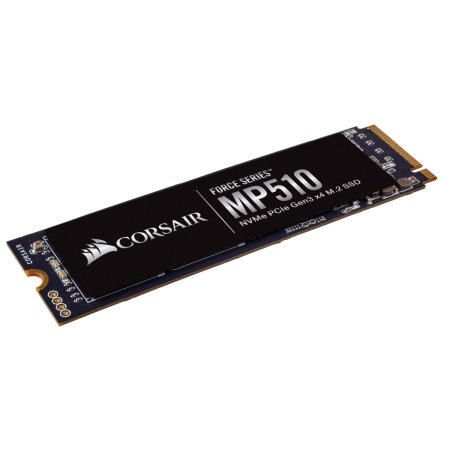 3 - Накопичувач SSD 480 GB M.2 NVMe Corsair Force Series MP510 M.2 2280 PCIe (CSSD-F480GBMP510B)