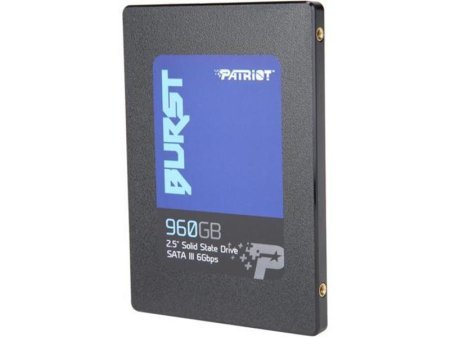 1 - Накопичувач SSD 960 GB Patriot Burst 2.5 