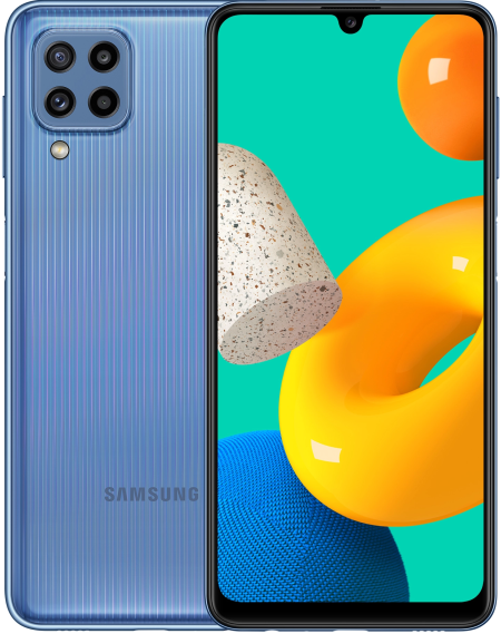 0 - Смартфон Samsung Galaxy M32 (SM-M325FLBGSEK) 6/128Gb Light Blue