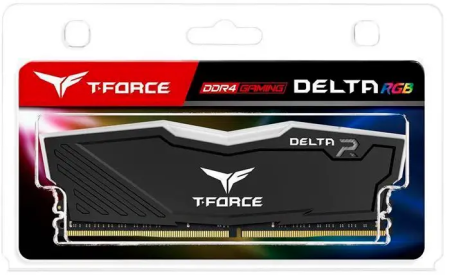 3 - Оперативна пам'ять DDR4 16GB/3200 Team T-Force Delta Black RGB (TF3D416G3200HC16F01)