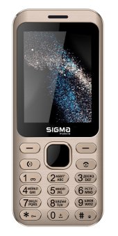 Мобільний телефон Sigma mobile X-style 33 Steel Gold