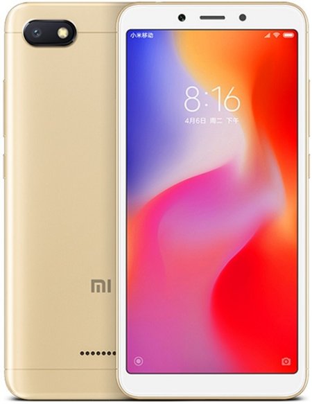 0 - Смартфон Xiaomi Redmi 6A 2/16GB Gold