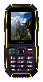 Мобільний телефон Sigma mobile X-treme ST68 Black Yellow