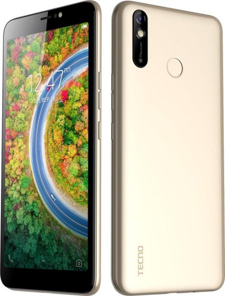 0 - Смартфон Tecno Pouvoir 3 Air (LC6a) 1/16GB Dual Sim Champagne Gold