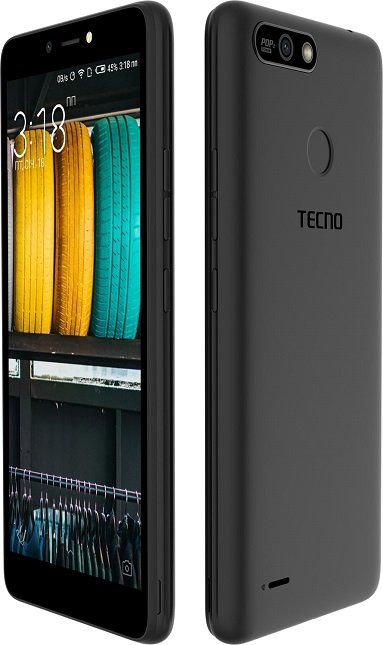 1 - Смартфон Tecno POP 2 Power (B1P) 1/8GB Dual Sim Midnight Black