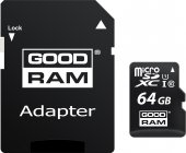 Карта пам'яті GOODRAM microSDXC 64GB Class 10 UHS I + ad