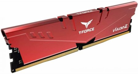 1 - Оперативна пам'ять DDR4 8GB/3200 Team T-Force Vulcan Z Red (TLZRD48G3200HC16C01)