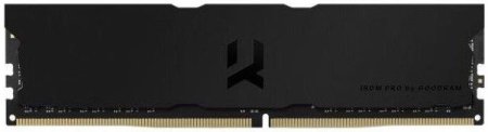 0 - Оперативна пам'ять DDR4 8GB/3600 Goodram Iridium Pro Deep Black (IRP-K3600D4V64L18S/8G)