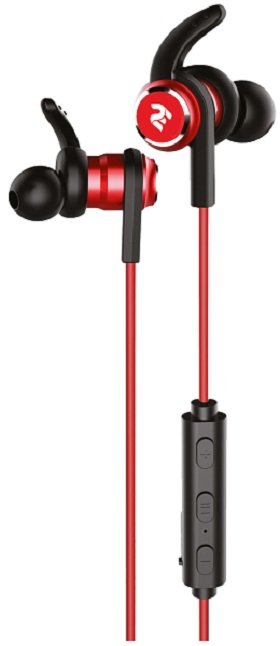 0 - Навушники 2E S9 WiSport In Ear Waterproof Wireless Mic Red