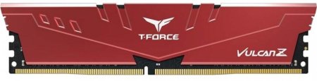 0 - Оперативна пам'ять DDR4 8GB/3200 Team T-Force Vulcan Z Red (TLZRD48G3200HC16C01)