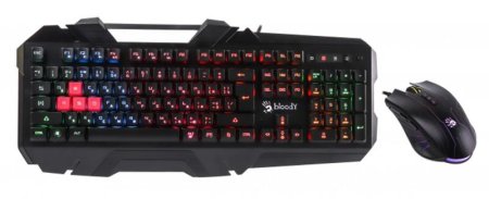 0 - Комплект (клавіатура, миша) A4Tech B2500 Bloody Black