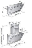 1 - Витяжка Zirtal ONYX 60 WH