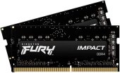 Оперативна пам'ять SO-DIMM 2x8GB/2666 DDR4 Kingston Fury Impact (KF426S15IBK2/16)