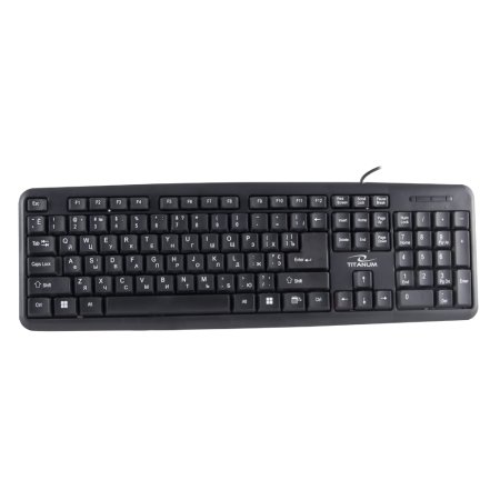 1 - Комплект (клавіатура, миша) Esperanza TK110 Black