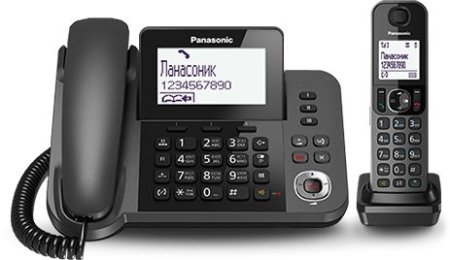 0 - Радіотелефон Panasonic KX-TGF320UCM Black