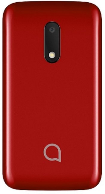 1 - Мобільний телефон Alcatel 3025 Single SIM Metallic Red