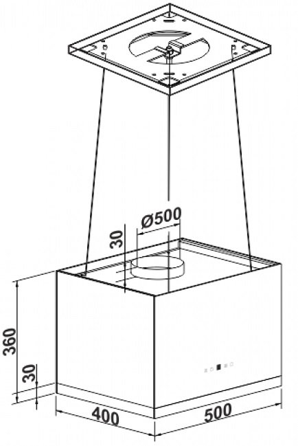 1 - Витяжка Kaiser AI 5407