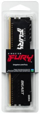 1 - Оперативна пам'ять DDR4 8GB/3200 Kingston Fury Beast Black (KF432C16BB/8)