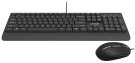 3 - Комплект (клавіатура, миша) Canyon CNE-CSET4-RU Black