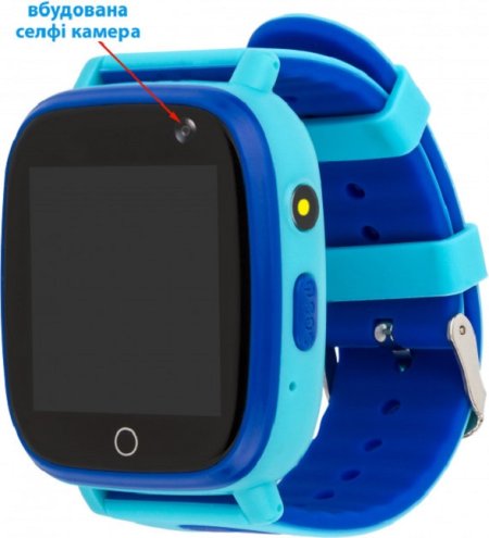 1 - Смарт-годинник AmiGo GO001 iP67 Blue