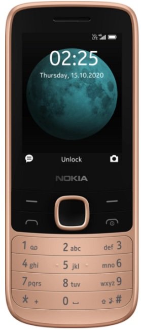 0 - Мобільний телефон Nokia 225 4G Dual SIM Sand