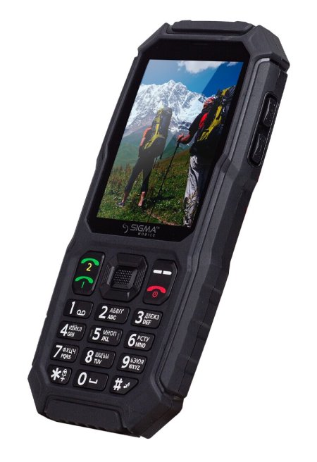 2 - Мобільний телефон Sigma mobile X-treme ST68 Black