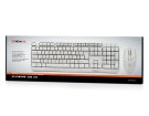 2 - Комплект (клавіатура, миша) REAL-EL Standard 505 Kit White