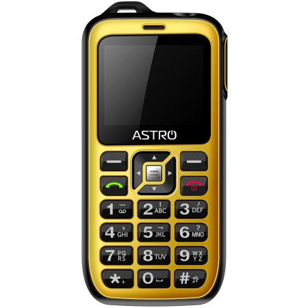 0 - Мобильный телефон Astro B200 RX Dual Sim Black/Yellow