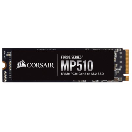 0 - Накопичувач SSD 480 GB M.2 NVMe Corsair Force Series MP510 M.2 2280 PCIe (CSSD-F480GBMP510B)